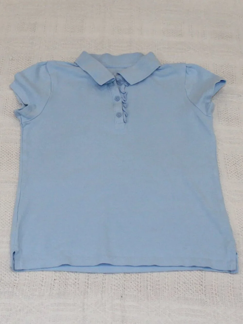 Bundle: (6) Girls Uniform Polo - Size M 7/8